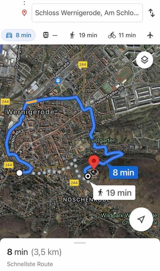 Fewo Schloesschen #Innenstadt#Garten#Ruhige Lage Von Harztraveler Wernigerode Zewnętrze zdjęcie